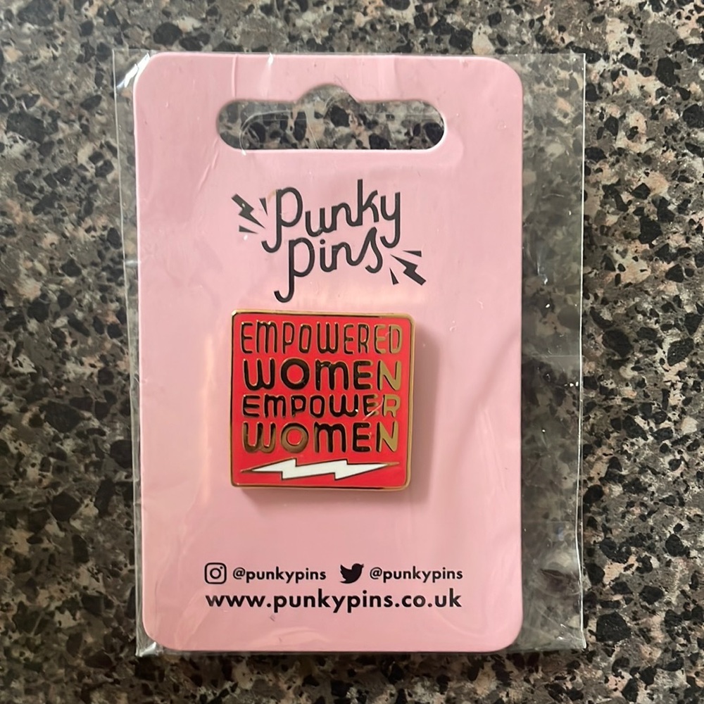 Punky Pins “Empowered Women Empower Women” Pin